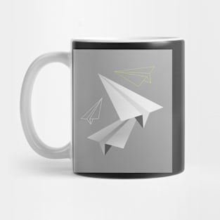 Paper planes illustration Mug